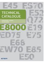 Technical Catalogue E8000 ETEM FACADES