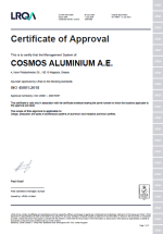 Certificate of Approval ISO 45001:2018