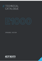 Technical Catalogue E1000